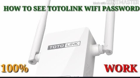 How to know the password of TOTOLINK router 100% real..2017 new trick.....