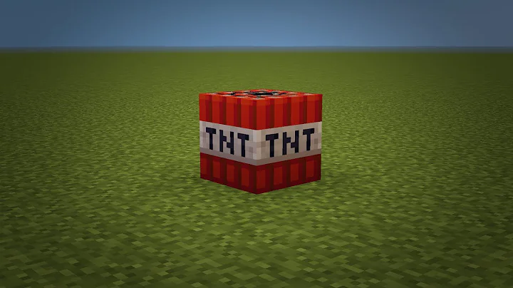 Tnt Experiment #1 | Minecraft Experiments