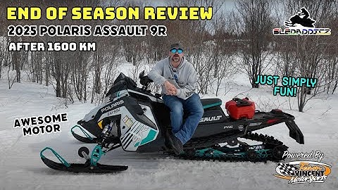 2025 Polaris Switchback Assault 9R | Full Season Review | Ridiculously Fun Sled!