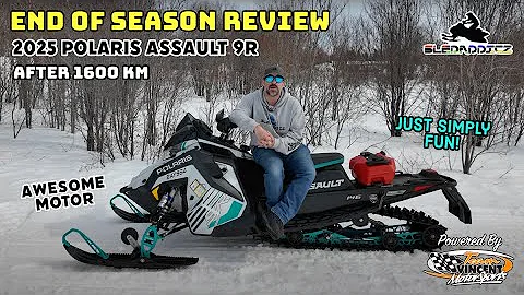 2025 Polaris Switchback Assault 9R | Full Season Review | Ridiculously Fun Sled!