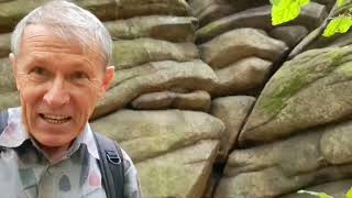 Жизнь переехавших в Германию пенсионеров.Кёнигсхайн.Скалы и карьерные озёра.3.10.23г.