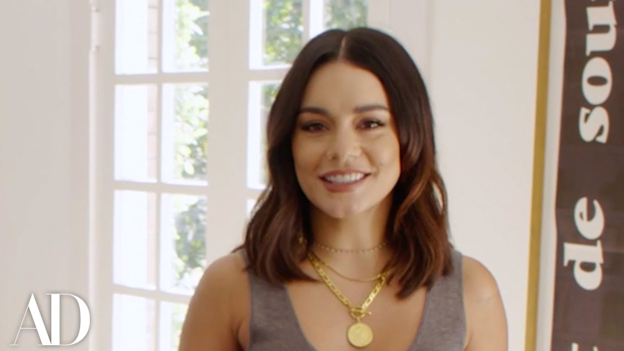 Vanessa Hudgens Mediterranean-Inspired Living Room Makeover