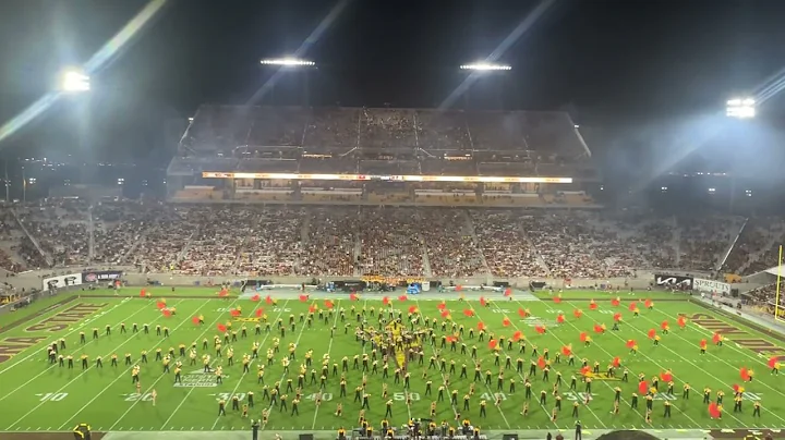 2025 Arizona State Sun Devil Marching Band-Half Time PT 1