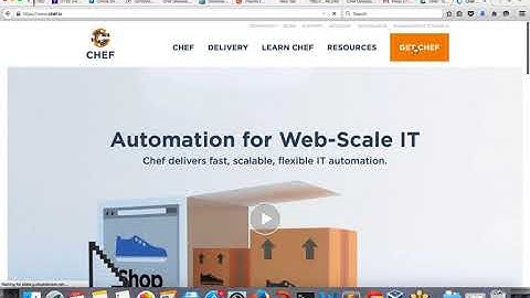 Chef Automation Tutorials 4   Configuration Management