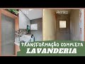 LAVANDERIA da casa nova TRANSFORMAÇÃO COMPLETA - Eduardo Wizard