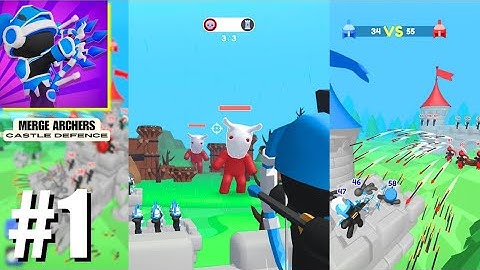 Merge Archers Bow and Arrow | Gameplay Walkthrough Part 1