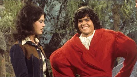 Donny & Marie Osmond - Tarzan Sketch With Lee Majors (From TV Pilot - 1975)