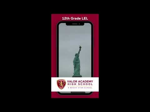 Valor Academy High School 12th Grade LEL to New York City!