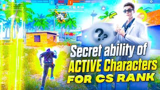 Cs rank tips and tricks - Secret ability of active characters for cs rank - Rakus