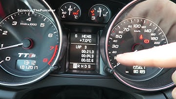 How To Use Lap Timer Audi Cars