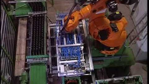 Handling of bottles - KUKA Robot KR 150
