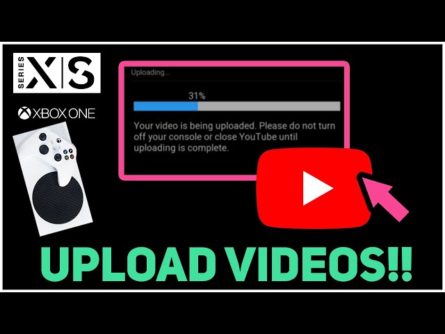 Xbox Series X/S How to Upload Videos to YouTube Channel! - YouTube