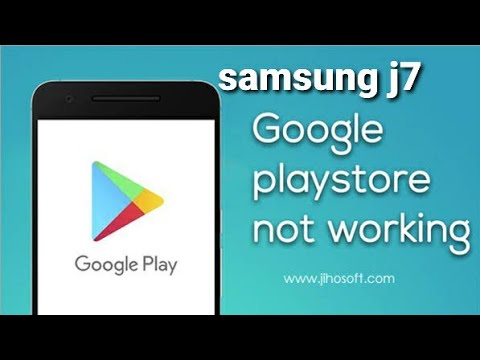 How to fix samsung j3, j5, j6 j7 prime play store not working | samsung play store not working
