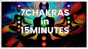 7 Chakras 15 Min very intense exercise daily Mantra Chanting Meditation LAM VAM RAM YAM HAM OM AUM
