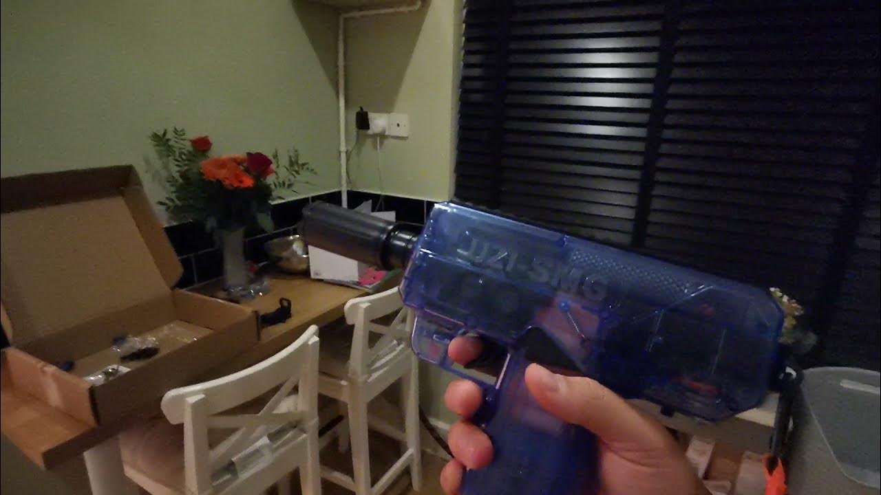 UZISMG Foam Dart Blaster Review Better Than Nerf! YouTube