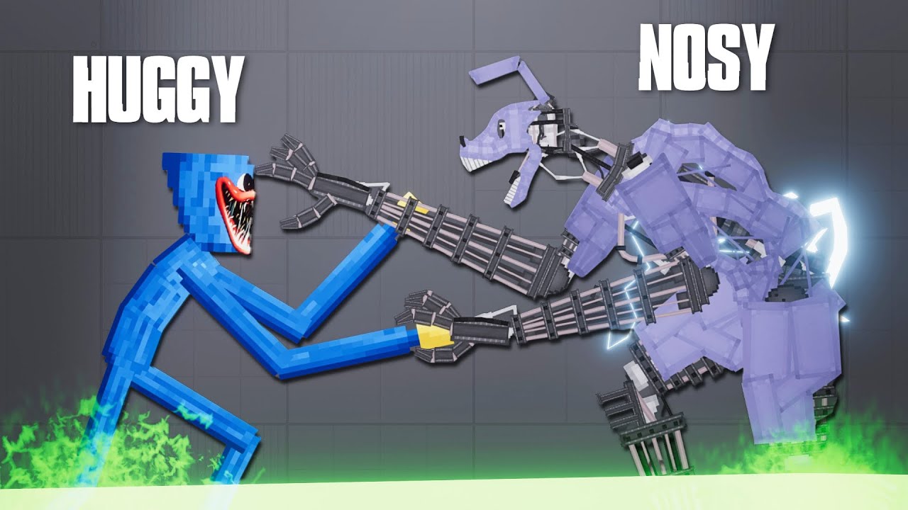 Huggy Wuggy [Poppy Playtime] vs Nosy The Animatic on The Ultimate Acid Sea