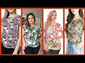 BLUSAS 2020/BLUSAS SENCILLAS Y BONITAS/DIFERENTES BLUSAS EN MODA Y TENDENCIA/2021Estampados hermosos