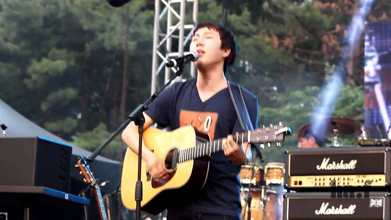 120609 버스커버스커 - 그댄 달라요 @ 레인보우 페스티벌