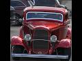 1932 Ford Deuce Coupe Classic Car Exhaust Sound Driving By at the Car Show Cruise In
