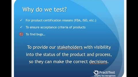 Agile Test Management - PractiTest Webinar