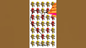 Deadpool new line connect puzzle game #deadpool #deadpool3 #marvel #art #shorts