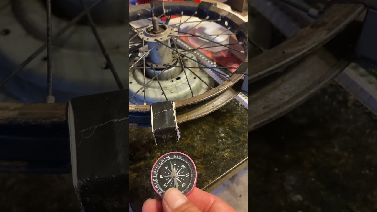 Watch Changing the Magnetic poles on a compass! on YouTube Watch Changing the Magnetic poles on a compass! on YouTube