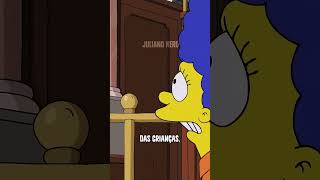 365 MARGE NA CADEIA 🚔 #Shorts #TheSimpsons