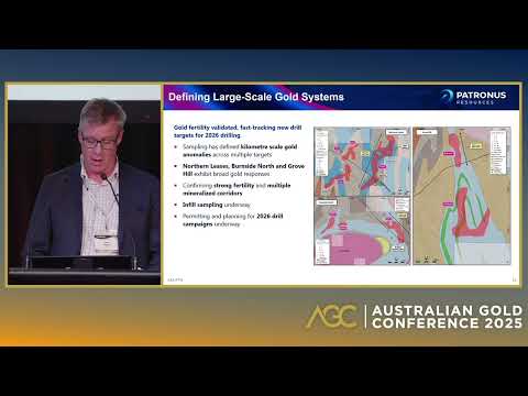 Patronus Resources, John Ingram, Managing Director and CEO (ASX: PTN) presents at AGC25