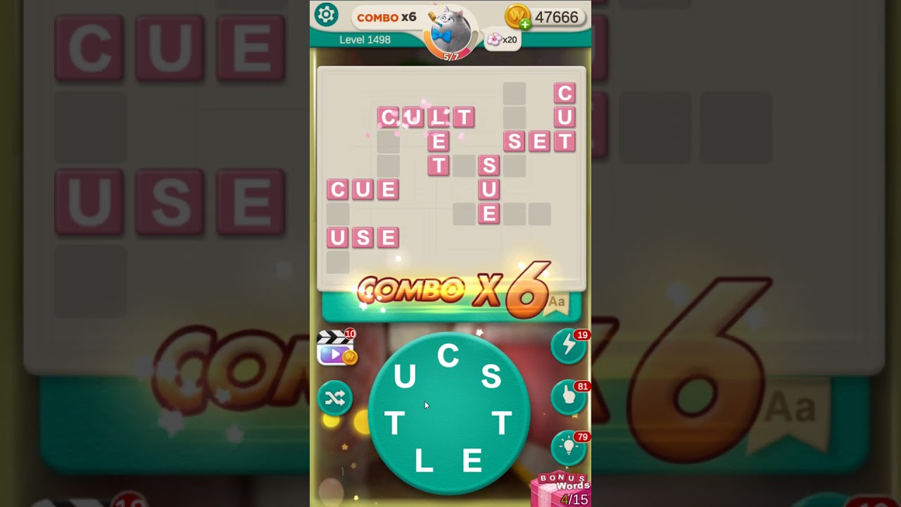 WORD VILLAS level 1498