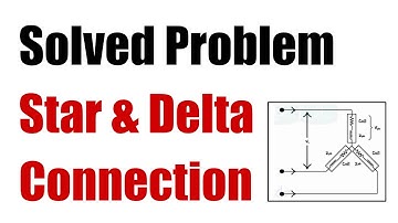 Three Phase Signals - V - Solved Problem - Star & Delta Connection
