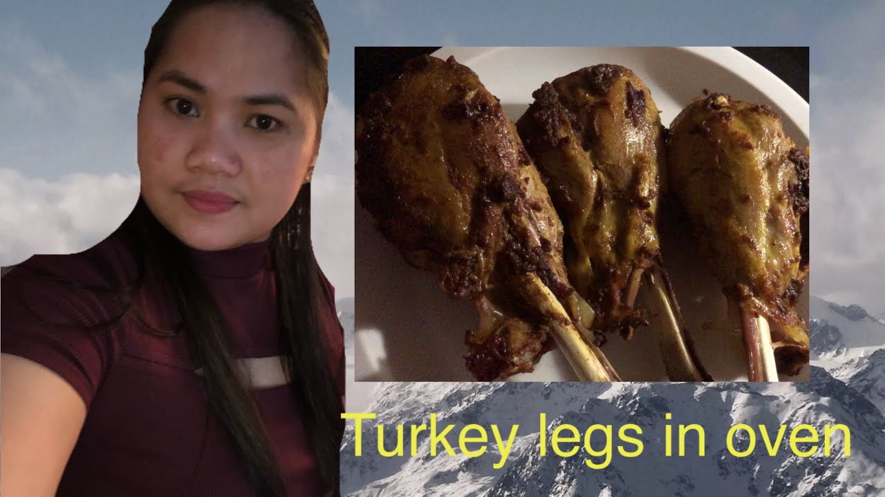 Turkey legs in oven - YouTube