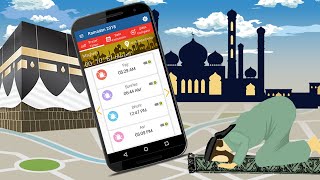Muslim Prayer Times App - Qibla Compass App & Quran MP3 App | TrueIslam screenshot 1