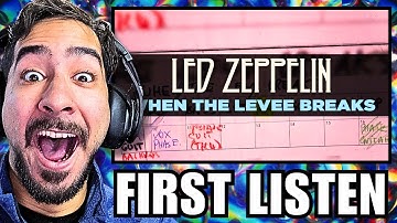 FIRST TIME Hearing Led Zeppelin – “When the Levee Breaks” | My Mind Just DROPPED