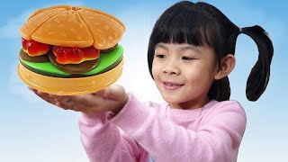 Trò Chơi Cửa Hàng Bán Bánh Gummy Hamburger ❤ AnAn ToysReview TV ❤