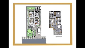 Tutorial of how Draw a quick Landscape Design Floor Plans PROCREATE APP, Ipad pro.