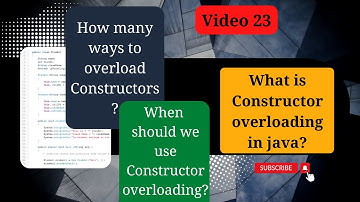What is constructor overloading in java in hindi | Constructor overloading example in java