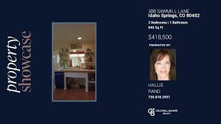 Hallie Rand presents 388 Sawmill Lane Idaho Springs, CO | ColdwellBankerHomes.com
