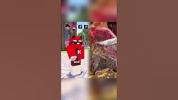 MINECRAFT BUT I SWITCH VOICES WHEN I TOUCH GREEN! ⛏️ #shorts