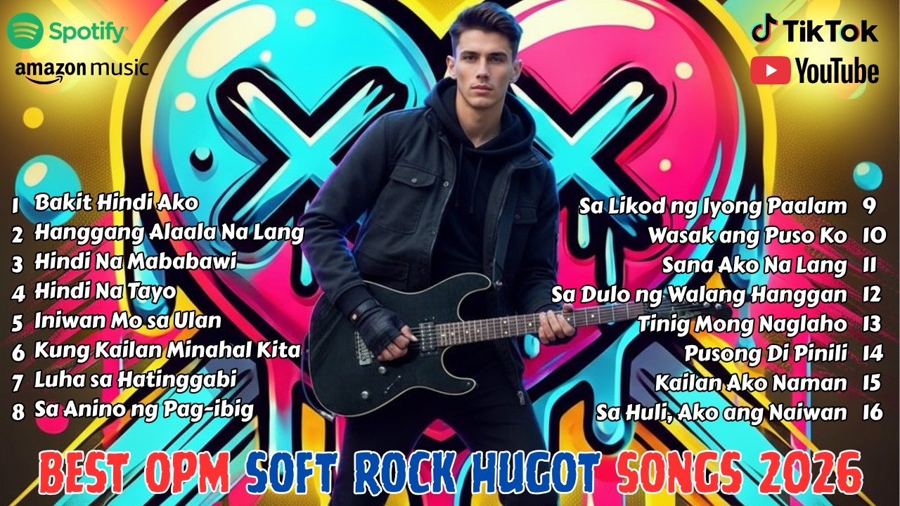 OPM Soft Rock Love Ballads 2026 – Emotional Hugot Tagalog Songs for Broken Hearts Mix