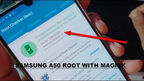 SAMSUNG A50 ROOT WITH MAGISK APK