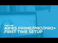 How to set up the nyrius aries prime pro and pro wirelessmi transmitter and receiver