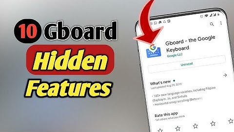 10 GBoard Hidden FEATURES, TIPS and TRICKS | Google Keyboard Features in Hindi