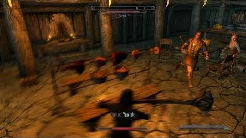 Skyrim PS4 Mod: Knockdown Weapon Enchantments