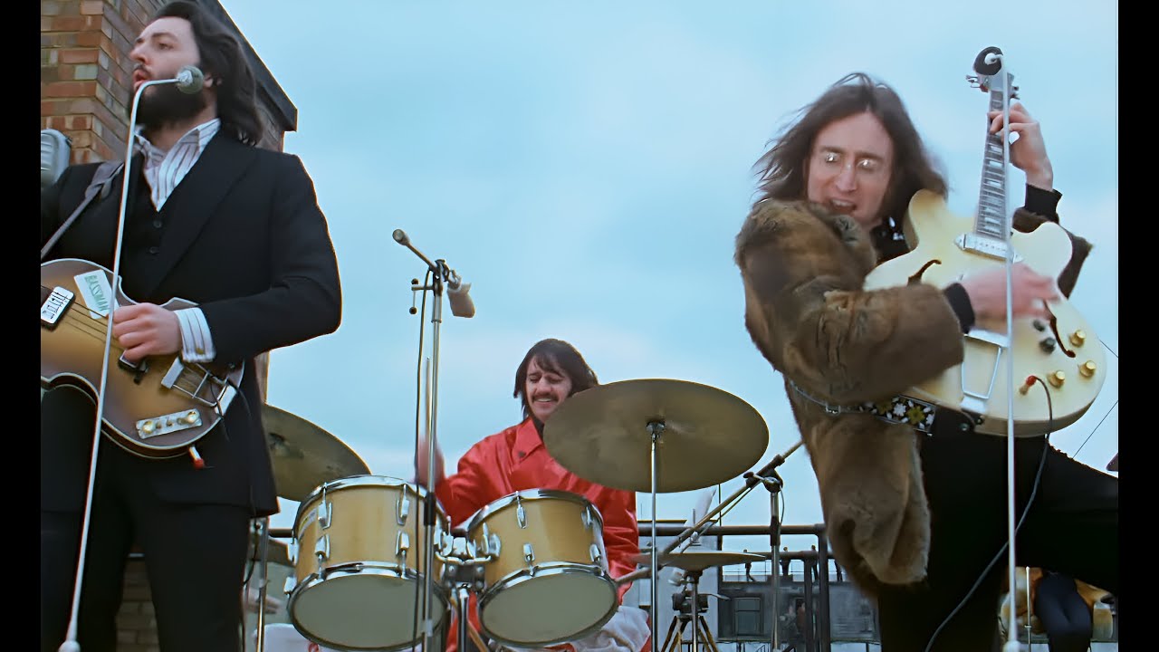 The Beatles - Don't let me down (Take 1) live Apple Corps rooftop, London 1969 (Remastered)