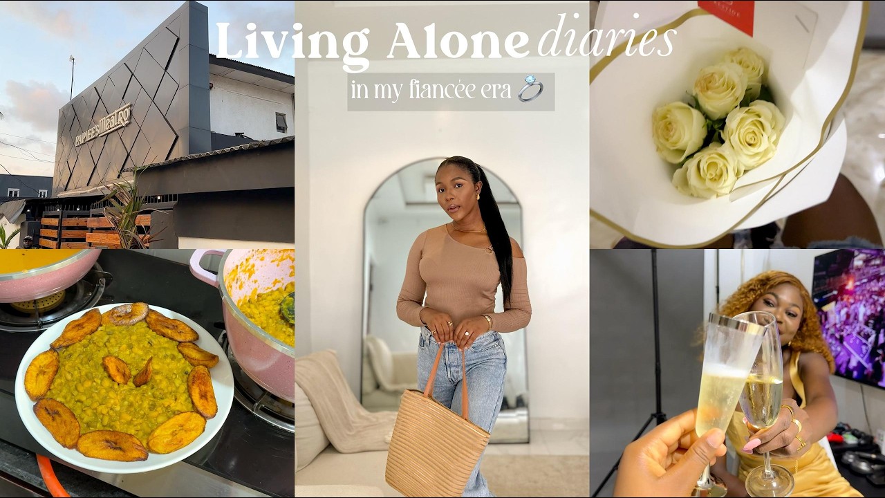 Жизнь в одиночестве 🌹 | жизнь нигерийской девушки | фотосессии ко дню рождения | домашняя кухня |...
