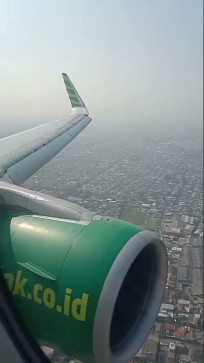 pemandangan di atas pesawat Citilink Indonesia 😱