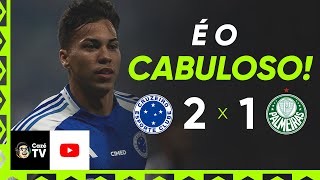 Thumbnail for MELHORES MOMENTOS: CRUZEIRO 2 X 1 PALMEIRAS | BRASILEIRÃO 2025 | 11ª RODADA