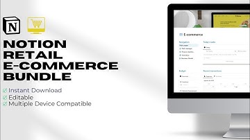 Ecommerce Notion Template