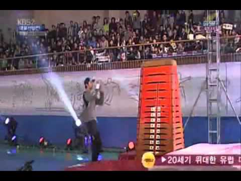 101121 2pm chansung  High jump