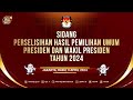 Sidang perselisihan hasil pemilu presiden  wakil presiden tahun 2024 3 april 2024